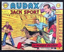 Audax 1ère série (1950) 18 Jack sport n°12 : La Marque du loup (t. pr. Neuf