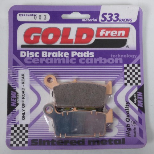 Plaquette frein gold fren - gold,