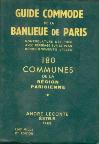 Guide commode banlieue - guide,