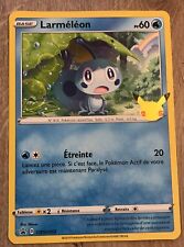 CARTE POKEMON JUMBO GEANTE NEUVE 25 ANS LARMELEON 60 PV SWSH003