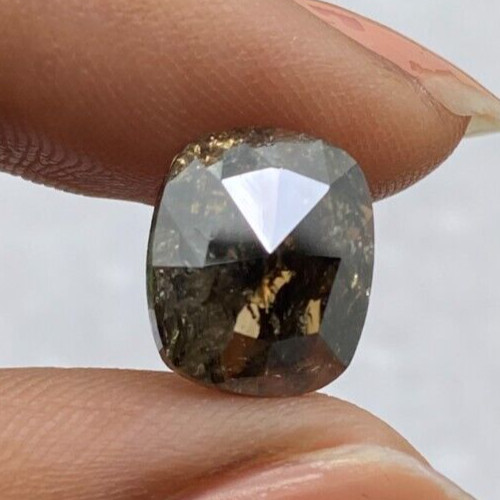 Carats marron solitaire - marron,