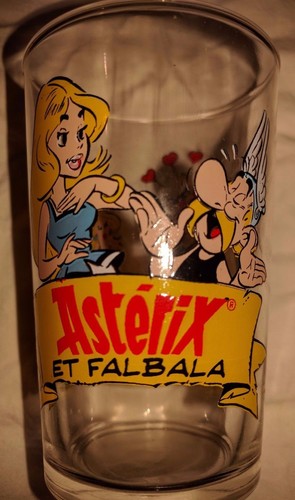 Verre décoré astérix - astérix, et
