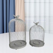 Lot de 2 bougeoirs en forme de