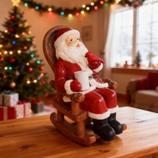 Statue du Père Noël en