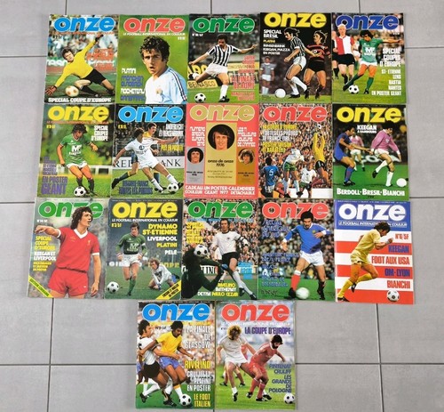 Lot magazines onze - onze, mondial