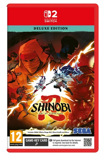 Nintendo switch shinobi art - switch, shinobi: