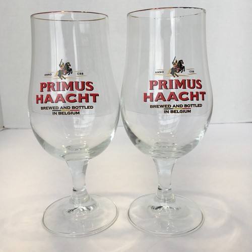 Primus haacht beer glass set - beer,