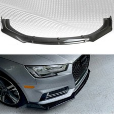 Spoiler Lèvre Lame Jupe Pare-Choc Avant ABS Pour AUDI A4 B7 B8 A3 S3 A5 S5