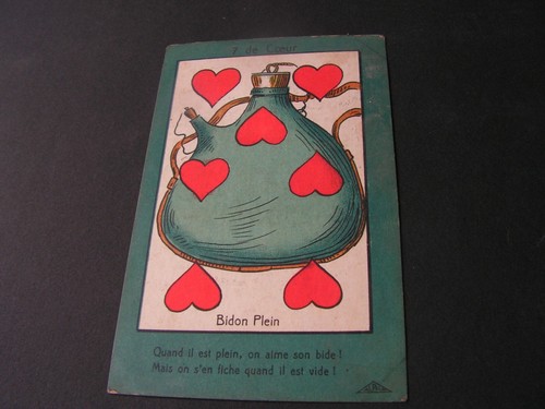 Carte postal militaire - carte,
