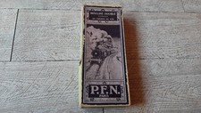 boite ancienne carton locomotive PFN paris mouliné double au chemin de fer vide