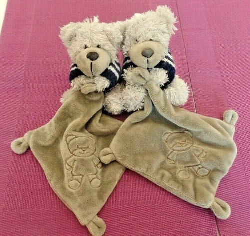 S8p lot doudou ours gris - lot,