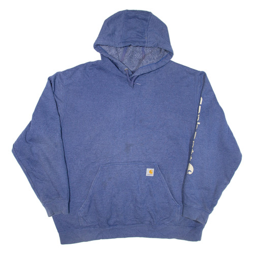 Sweat capuche bleu pour - sweat,