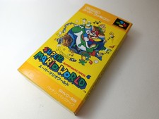 ✨ Super Mario World Super Famicom Mario 4 Boxed  1990 Nintendo Japan SHVC-MW ✨