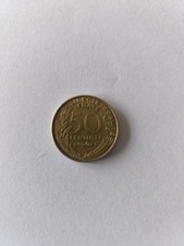 piece 50 centimes 1962