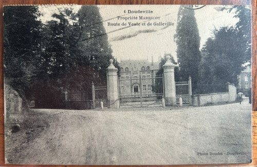 Cpa doudeville propriete de - cpa,