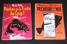 2 LIVRES PÊCHE POLLET