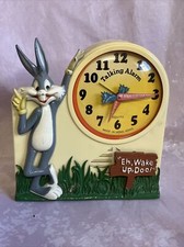 Réveil Bugs Bunny de Warner Brothers Alarme parlante " H wake up doc" de 1974