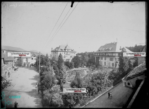 Plaque verre photo ancienne