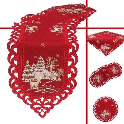Noël chemin table - noël, table/