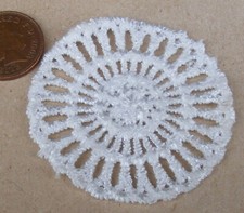 Napperon En Crochet Blanc Fait
