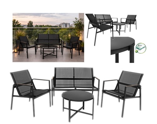 Ensemble jardin terrasse - ensemble, de
