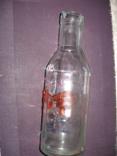 Ancienne bouteille lait - bouteille,
