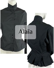 Chemise Noire Alaïa Taille 36