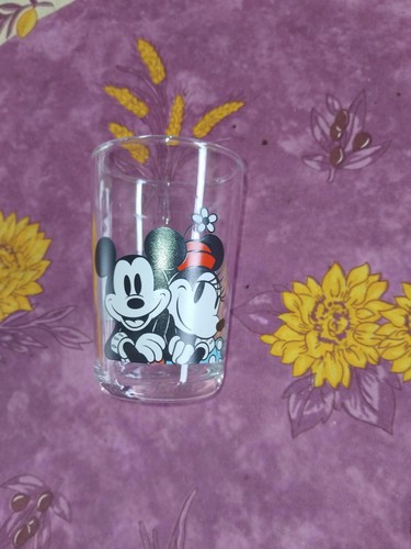 Verre publicitaire moutarde - verre,