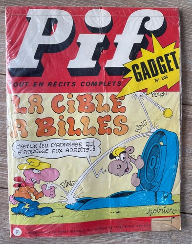 Pif gadget 206 - gadget, invendu
