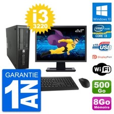 PC HP Z220 SFF Ecran 22" Intel