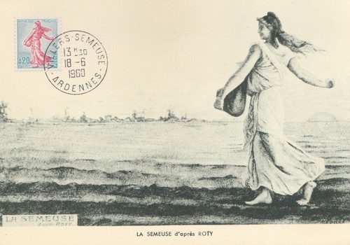 Carte maximum semeuse - carte,