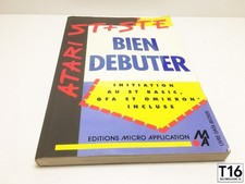 Atari 520 1040 ST - Livre ST + STE Bien débuter Initiation au ST BASIC, GFA...