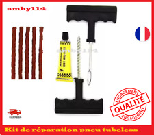 Lot 5/10/20/30/40 Mèches Colle Réparation Tubeless Crevaison Pneu Voiture Moto 