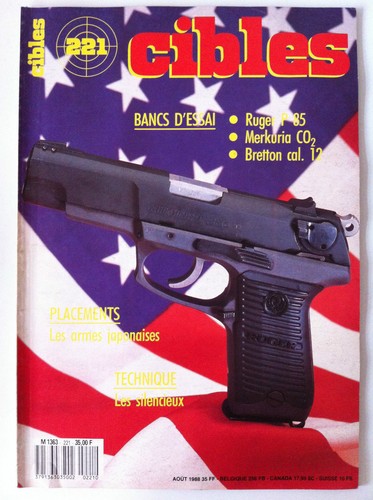 Cibles 221 1988 - cibles, ruger