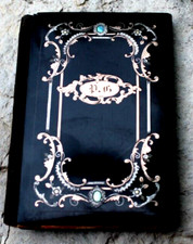 ancien carnet de bal a decor