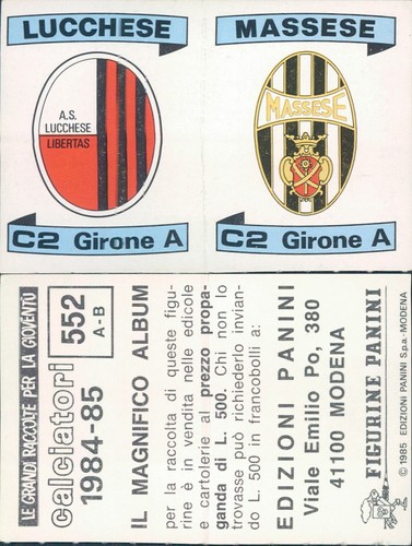 Lucchese massese scudetto - -,