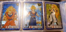 Cartes dragon ball non officielles special collection  39 37 43 Near mint dbz hk