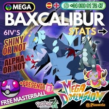 MEGA Baxcalibur Shiny Alpha