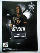 PUBLICITE-ADVERTISING :  Ampli LANEY  03/2011 Kiko Loureiro,Angra