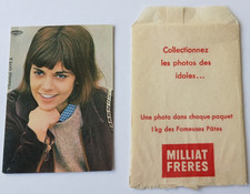 CHANTAL GOYA (3)  Photo des Idoles Milliat Frères Publistar Chanteuse Carte