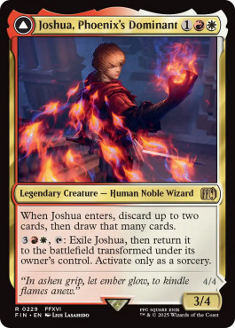 Magic mtg joshua phoenix s - -, joshua,