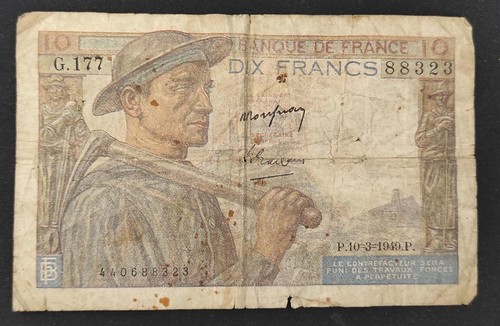 France billet francs - billet, de