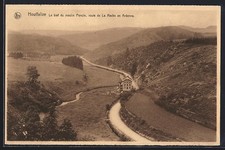 CPA Houffalize, Le bief du moulin Poncin, route de Laroche 