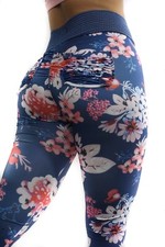 TF Floral Scrunch Leggings
