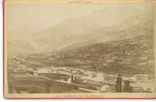 France, Montbrison, les Tenailles vintage albumen print Tirage albuminé  10x