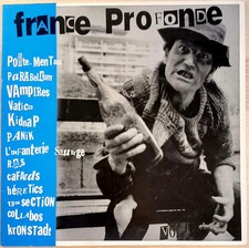 LP - FRANCE PROFONDE VOL 1 - FRENCH PRESS - 1987 - COMPILATION PUNK - NM