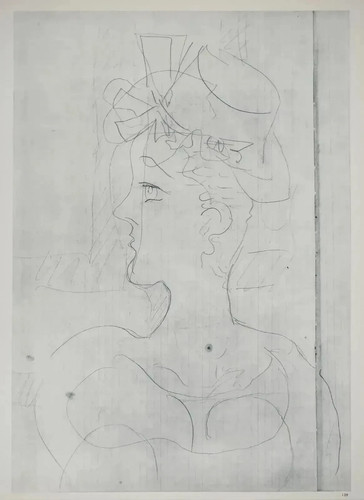 Georges braque femme au - femme,