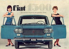 Catalogue Brochure Fiat 1500