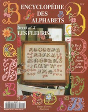 Magazine Magazine Encyclopédie des alphabets - N 2 Les fleurs Point de croix