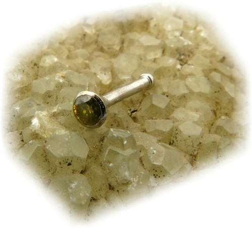 Nez piercing neuf blanc - nez,